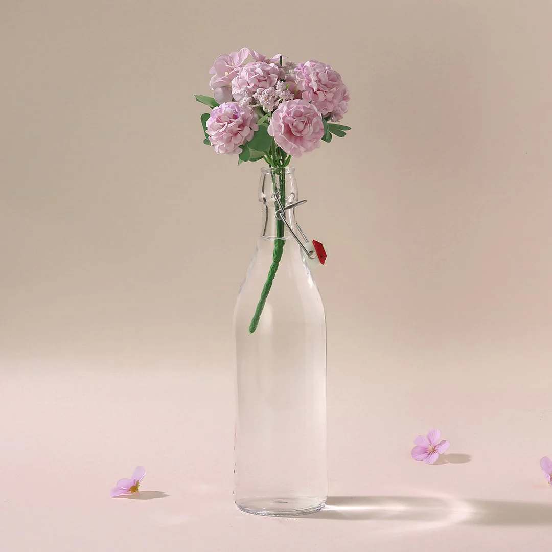 Bormioli Water Bottle - Clear - 1L - Image 3