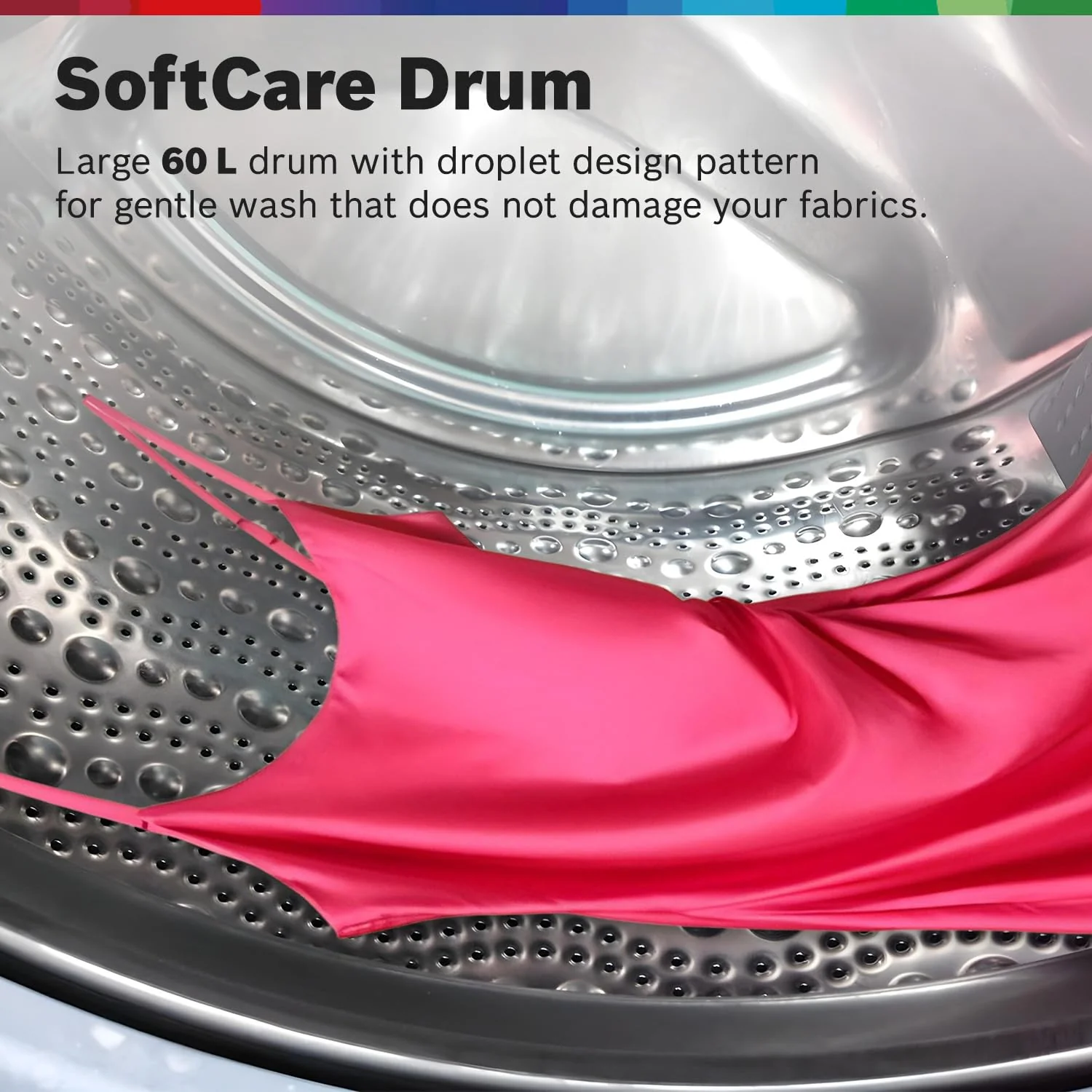 Bosch 8 kg 5 Star Fully-Automatic Front Loading Washing Machine (WAJ2826CIN, Black Grey, AI active water plus, In-Built Heater) - Image 10