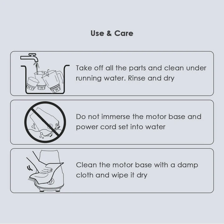 Capri Mixer Grinder 550W, Black & Red, 5 Years Warranty - Image 5