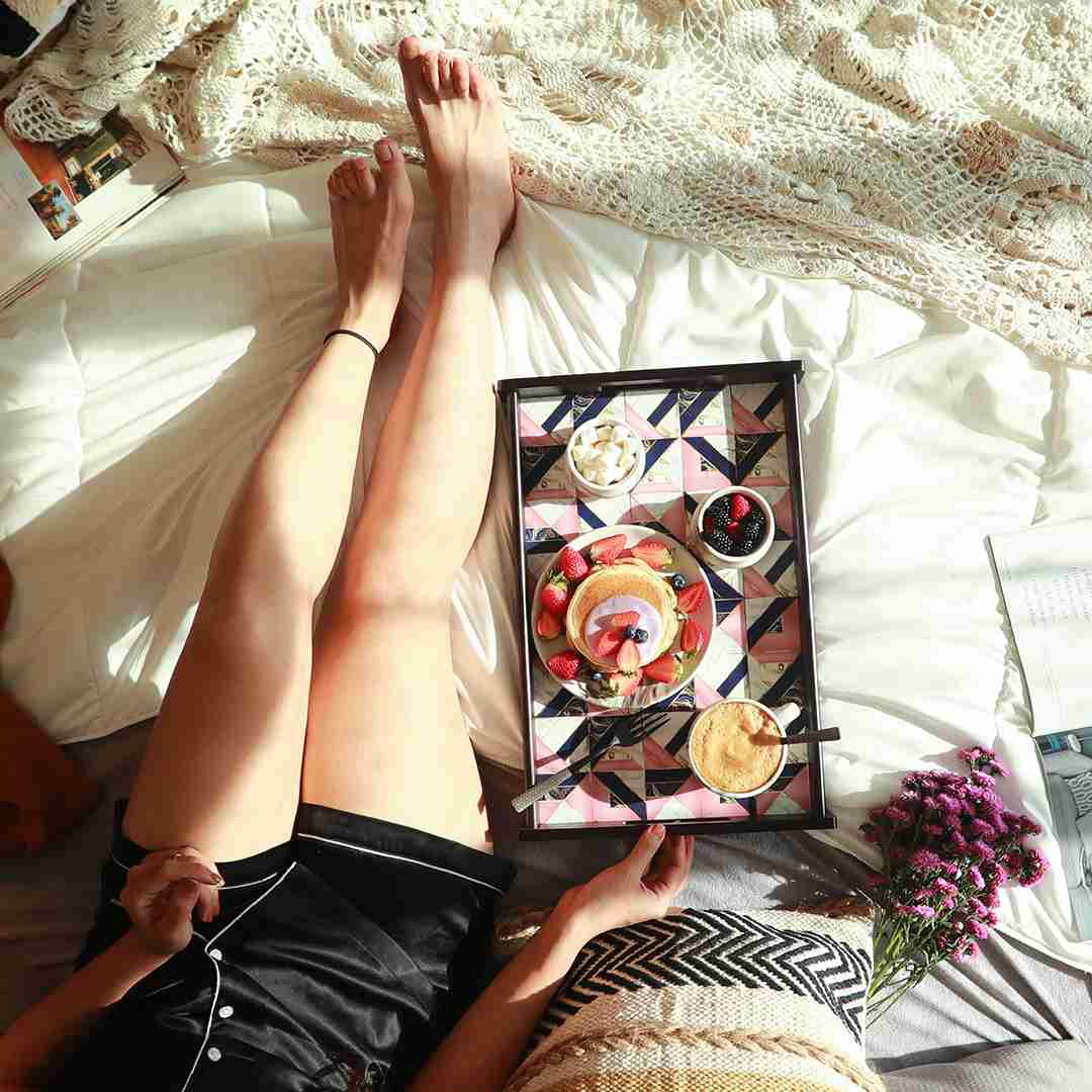 Casablanca Marble Mosaic Tray - Large - Image 6