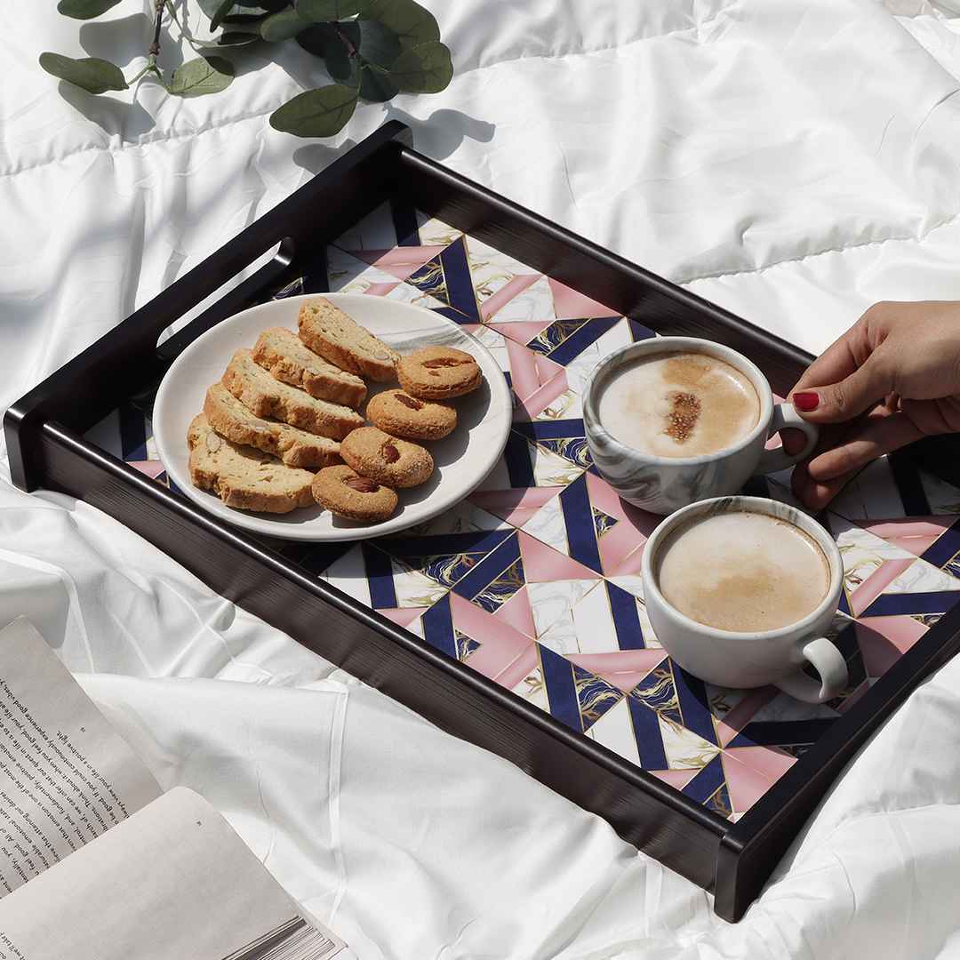 Casablanca Marble Mosaic Tray - Large - Image 8