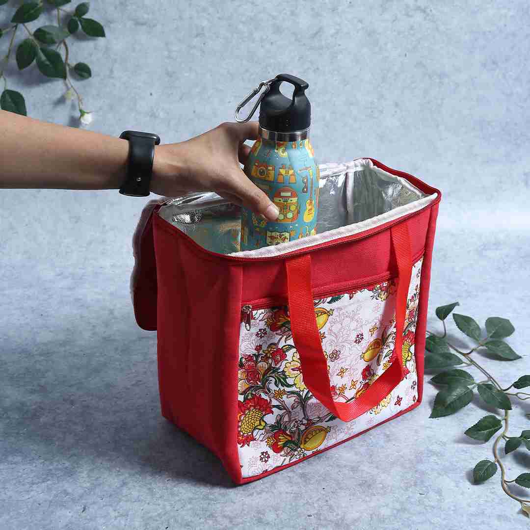 Como Tiffin bag - Red - Image 3