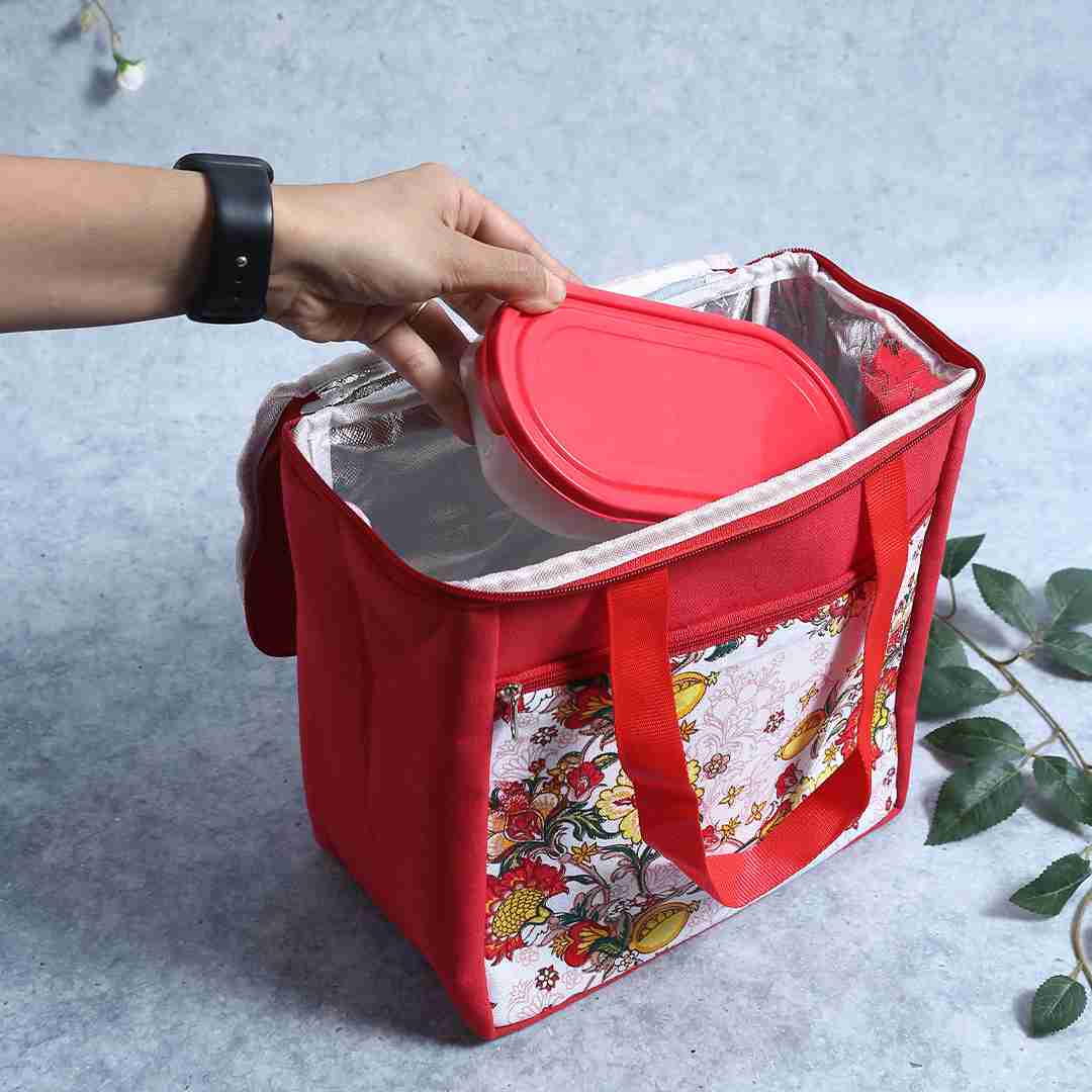Como Tiffin bag - Red - Image 4