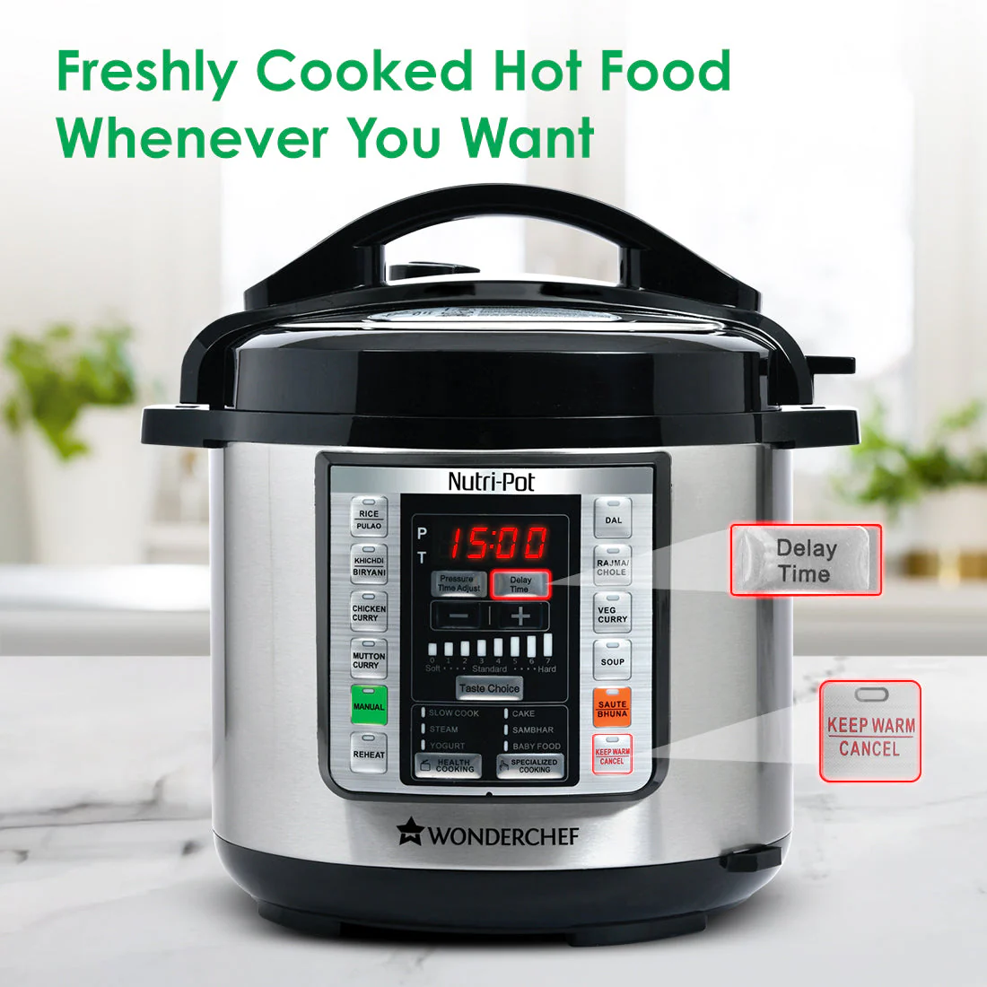 Nutri-Pot 6L Electric Pressure Cooker with 7-in-1 Functions - Image 8