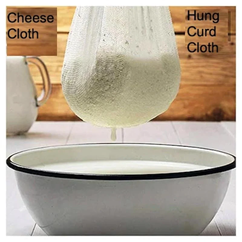 Pure Cotton Muslin Cloth, Natural, Pre-Washed, for Idli Steaming,Cheese Making, Hung Curd,Tea Stainer Cloth Length:2Metre,Width:1Metre (2m X 1m) - Image 3