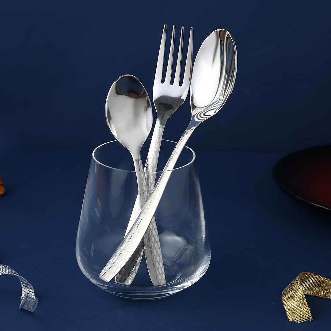 Roma Stainless Steel Cutlery Set - Set of 18 pcs - Image 7