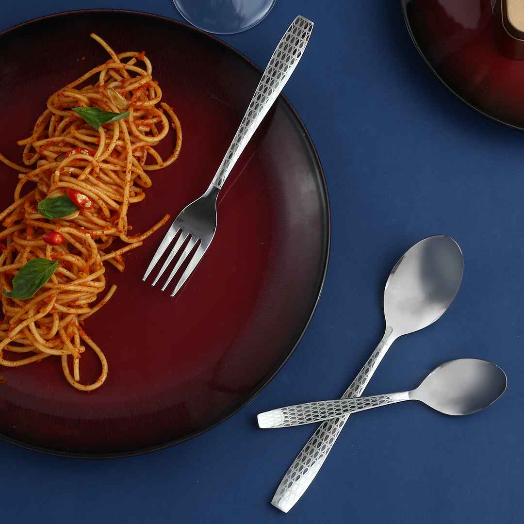 Roma Stainless Steel Cutlery Set - Set of 18 pcs - Image 8