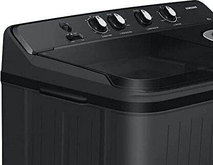 Samsung 9.5 kg 5 star,Air Turbo Drying Semi Automatic Top Load Washing Machine Black, Grey (WT95A4260GD/TL) - Image 6