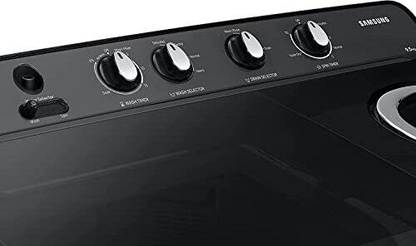 Samsung 9.5 kg 5 star,Air Turbo Drying Semi Automatic Top Load Washing Machine Black, Grey (WT95A4260GD/TL) - Image 7