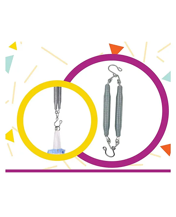 Stainless Steel Baby Cradle Spring for Cradle Hanging 15Kg - Silver - Image 4