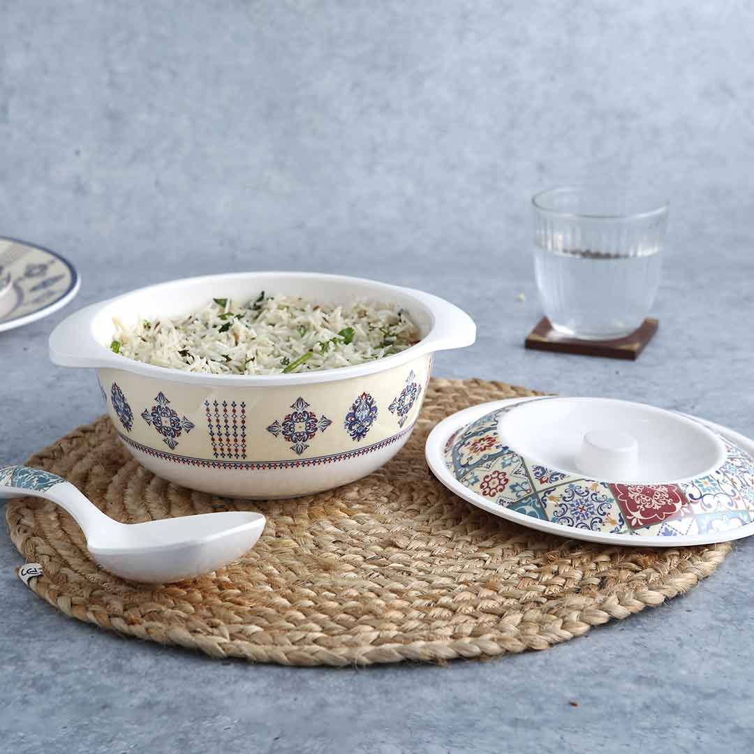 Venice Dinner Set - Blue (31 pcs) - Image 3